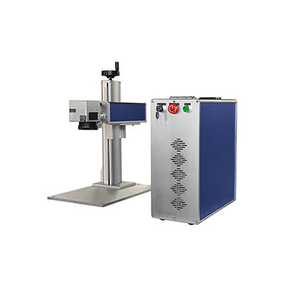 Metal Cylinder Tube Fiber Laser Marking Machine With Rotary