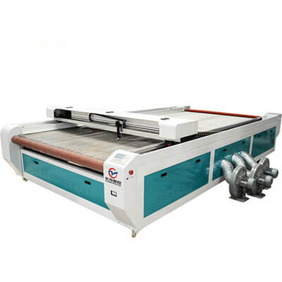 Automatic Laser Cutting Machine for Shoes Clothing Leather Fabric