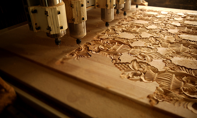 China wood carving machine