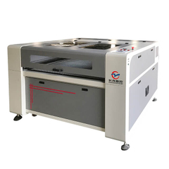 Dual Heads Wood MDF Plywood Acrylic Laser Cutting Machine