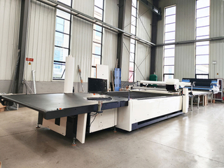 Fabric Leather Automatic Multi Layers Ply Cutting Machine