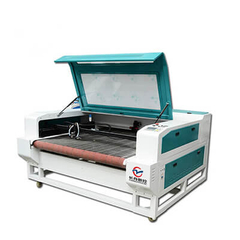 Automatic Laser Cutting Machine for Shoes Clothing Leather Fabric